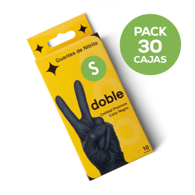 Mini pack mayorista Guantes Doble – 30 cajas (150 pares / 300 guantes)