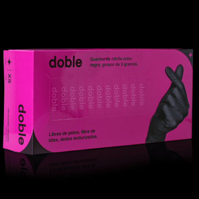 Guantes Doble XS – Caja 50 Pares (100 Guantes)
