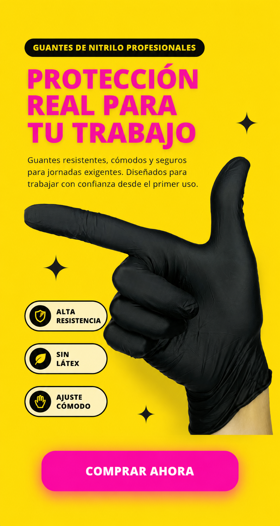 Guantes de nitrilo